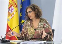 Montero confirma que el déficit público cerró 2021 en el 6,77% del PIB, 3,2 puntos menos que en 2020