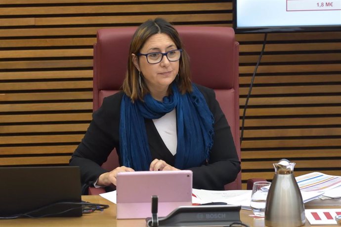 La consellera de Participación, Transparencia, Cooperación y Calidad Democrática, Rosa Pérez Garijo
