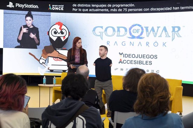 El Grupo Social ONCE evalúa la accesibilidad del videojuego ‘God of War Ragnarök’