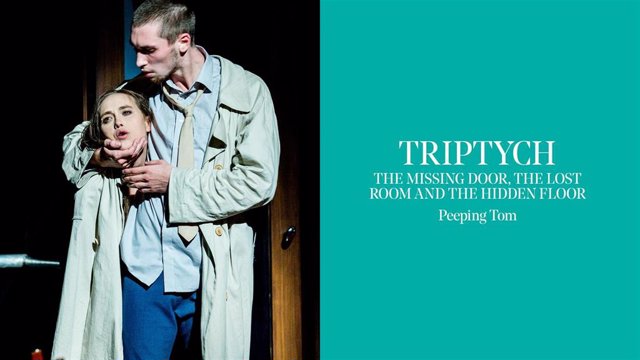 Cartel de la obra 'Tryptich' de la compañía Peeping Tom en el TNC