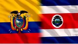 Ecuador y Costa Rica avanzan hacia un acuerdo comercial