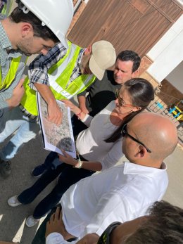 La Junta Supervisa Las Obras De La Red De Saneamiento Que Desarrolla Por 800.000 Euros En Abla