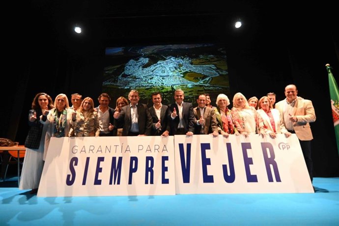Pepe Ortiz, reelegido presidente local y candidato del PP a la Alcaldía de Vejer