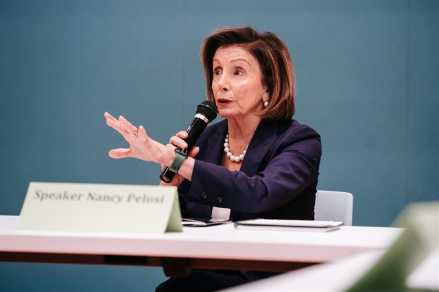 La presidenta de la Cámara de Representantes de Estados Unidos, Nancy Pelosi