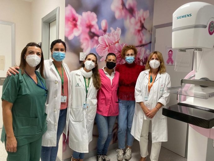 Equipo área de Mamografías del Servicio de Radiología