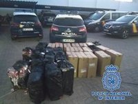 Incautadas más de 40.000 cajetillas de tabaco de contrabando en La Línea (Cádiz)