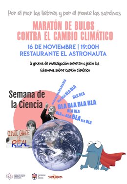 Cartel de la actividad.