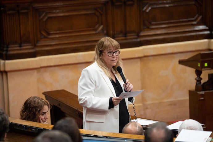 La consellera de Cultura de la Generalitat, Natlia Garriga