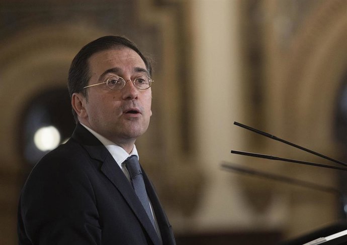El ministro de Asuntos Exteriores, Unión Europea y Cooperación, José Manuel Albares