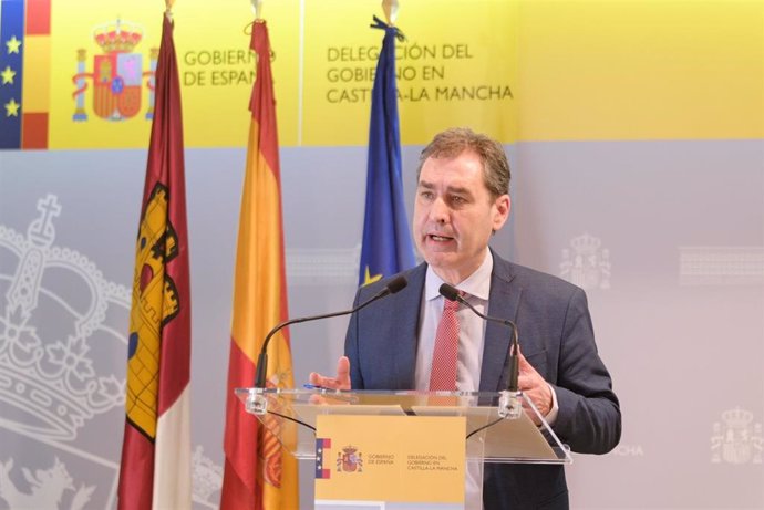 Archivo - El delegado del Gobierno de España en Castilla-La Mancha, Francisco Tierraseca.