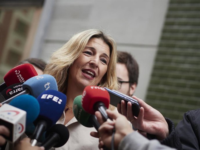 La vicepresidenta segunda del Gobierno y ministra de Trabajo y Economía Social,  Yolanda Díaz