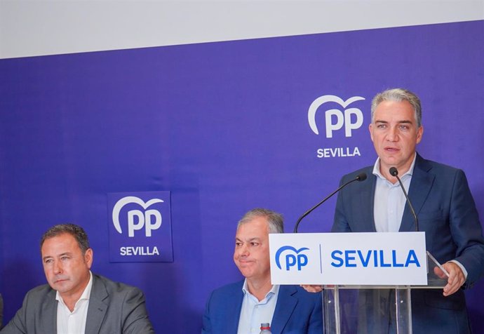 Bendodo en el comité de dirección del PP de Sevilla