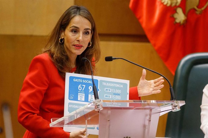 La portavoz del grupo municipal del PP en el Ayuntamiento de Zaragoza, Maria Navarro