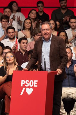 El secretario general del partido socialista de Andalucía Juan Espadas en imagen de archivo.