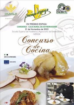 Corderex y Caja Rural de Extremadura ponen en marcha el XV Concurso de Cocina Premio Espiga