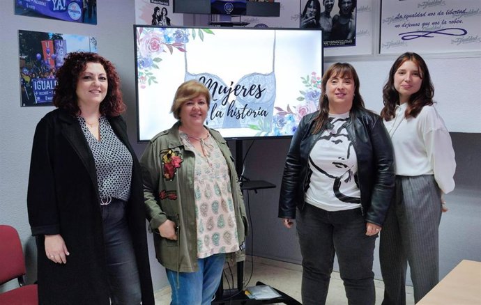 Presentación de la exposición 'Mujeres en la historia. Una historia inmersiva'.