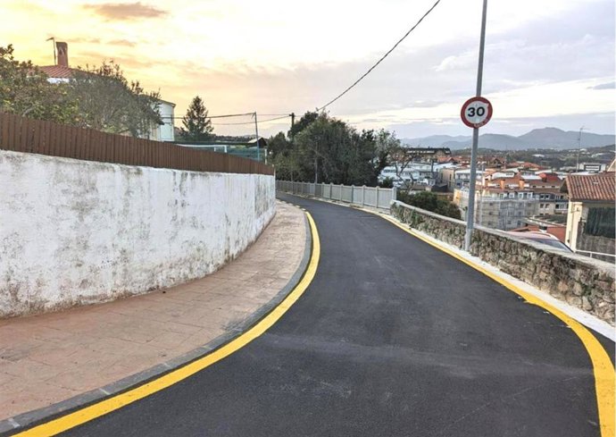 Obra de mejora de la calle Kapitainene de San Sebastián