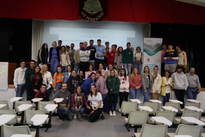 Estudiantes participantes en el taller del proyecto 'Moving H2020'.