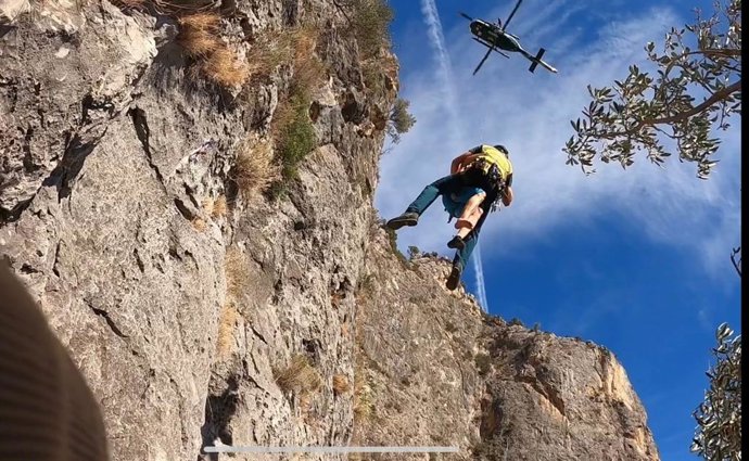 Rescate de la Guardia Civil de Baleares.