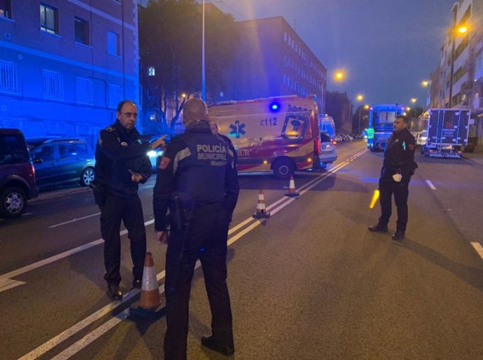 Atropello mujer en la calle Emilio Muñoz