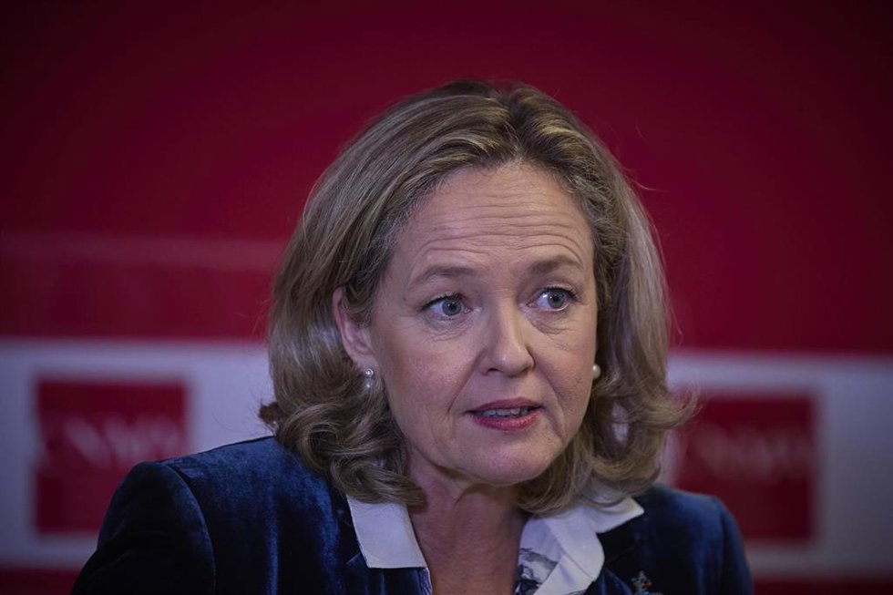 La vicepresidenta primera y ministra de Asuntos Económicos y Transformación Digital, Nadia Calviño