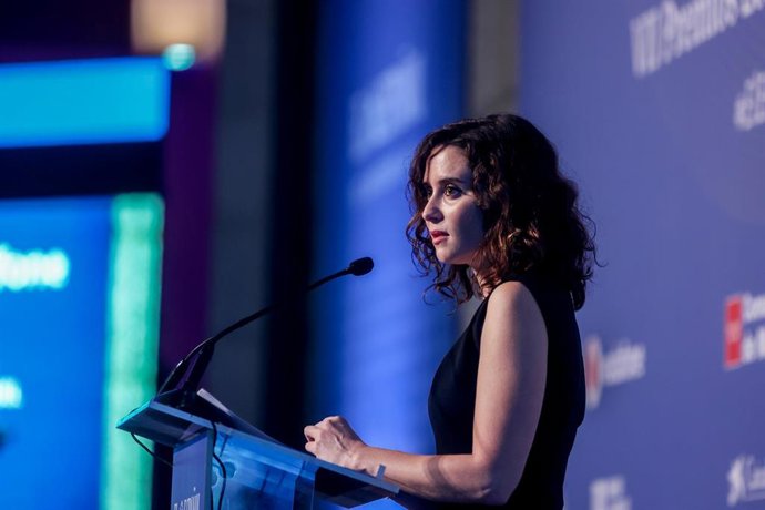 La presidenta de la Comunidad de Madrid, Isabel Díaz Ayuso.