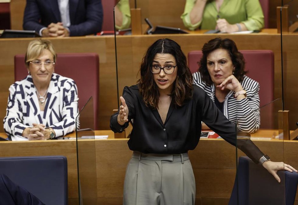 La vicepresidenta, portavoz y consellera de Igualdad y Políticas Inclusivas, Aitana Mas.