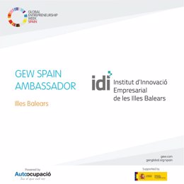 Cartel de la Global Entrepreneurship Week (GEW), la Semana Mundial del Emprendimiento.