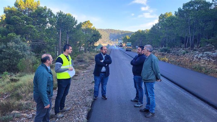 La TE-V8021 de Mora de Rubielos a Cedrillas por Cabra de Mora y El Castellar es una de las actuaciones acometidas este año