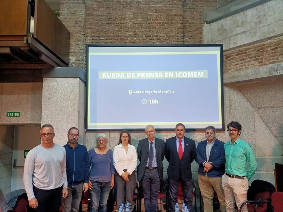 Rueda de prensa en el Icomem