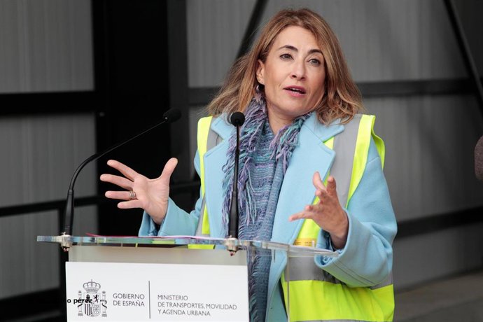 La ministra de Transportes, Movilidad y Agenda Urbana, Raquel Sánchez.