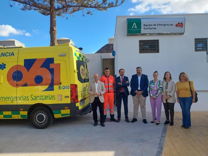 Salud pone en marcha una nueva base asistencial del 061 en Mijas