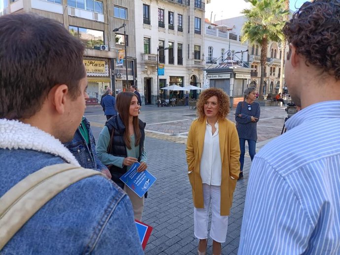 La secretaria general del PSOE de Huelva y presidenta de la Diputación, María Eugenia Limón.