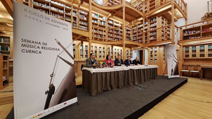 Presentación de la Semana de Música Religiosa de Cuenca.