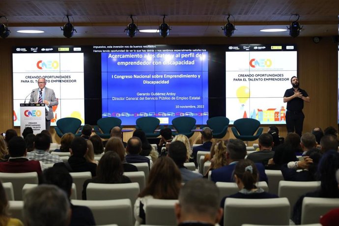 Conferencia inaugural del I Congreso sobre emprendimiento y discapacidad.