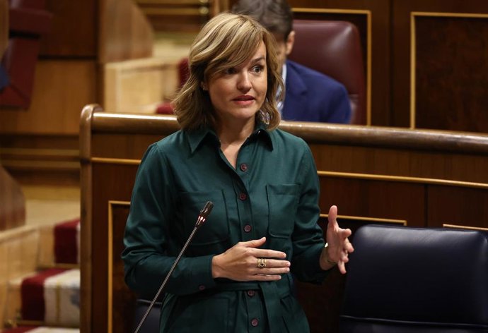 La ministra de Educación y Formación Profesional, Pilar Alegría, 