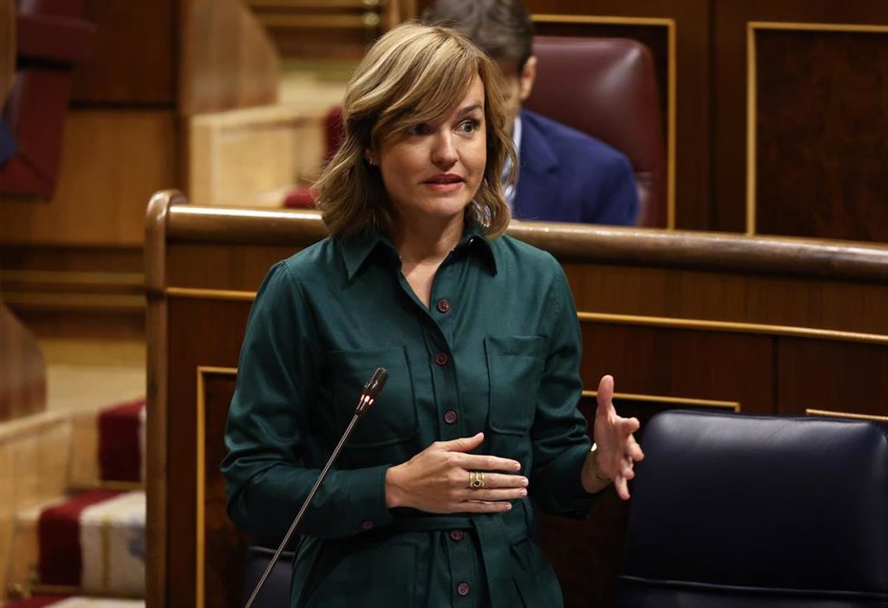 La ministra de Educación y Formación Profesional, Pilar Alegría, 