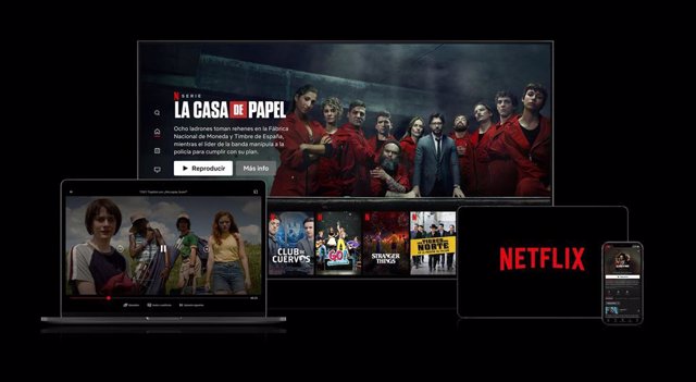 Multiples dispositivos de Netflix