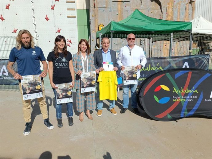 Presentación de la Copa de Andalucía de escalada.
