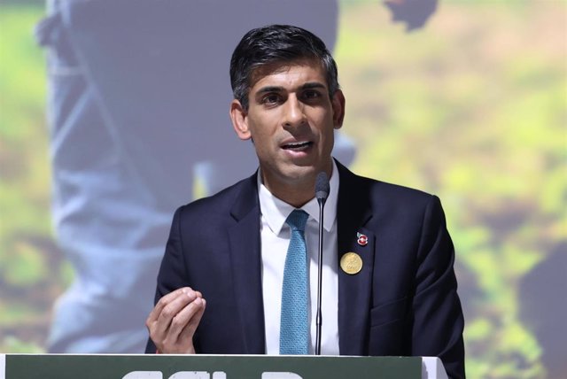 El primer ministro británico, Rishi Sunak.