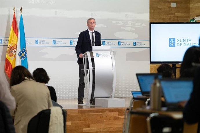 Rueda, tras el Consello de la Xunta.