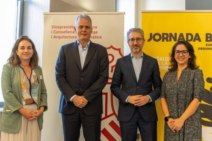 La Vicepresidencia Segunda y Conselleria de Vivienda y Arquitectura Bioclimática y la Conselleria de Hacienda y Modelo Económico participan en la jornada