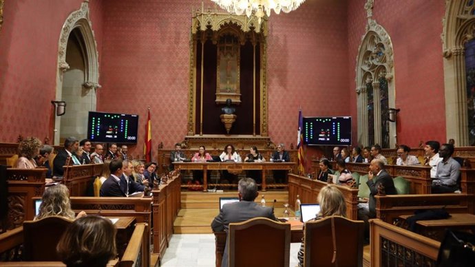 Pleno del Consell de Mallorca.