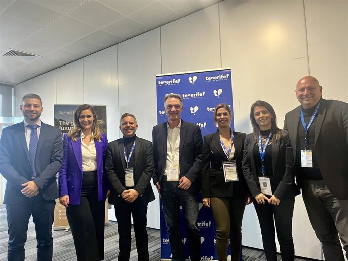 Delegación tinerfeña en la World Travel Market de Londres