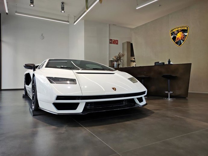 El Lamborghini Countach LPI 800-4 comprado en Barcelona por 2,8 millones de euros.