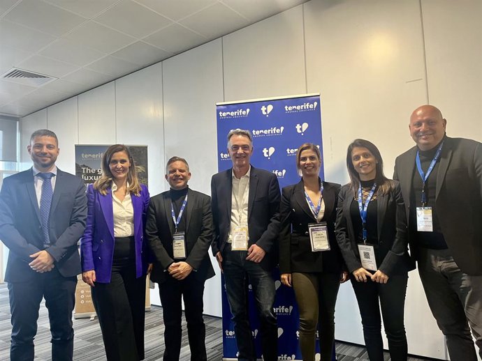 Delegación tinerfeña en la World Travel Market de Londres