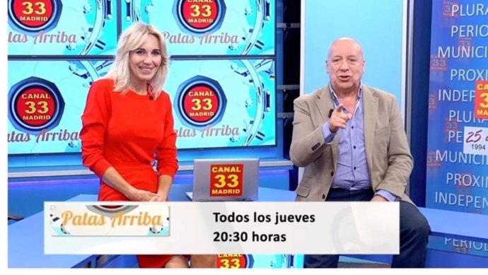 Rafael Vega y Ania Iglesias conducen 'Patas Arriba', nuevo magacine de música y cultura en Canal 33 TV de Madrid