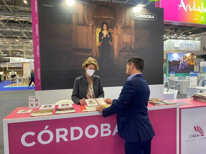 Expositor de Córdoba en la World Travel Market de Londres.