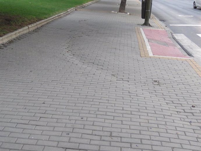 Andalucía por Sí lamenta que "continúa la falta de mantenimiento" de las calles de la barriada de Nueva Huelva.