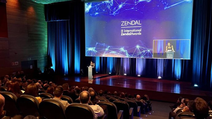 Imagen de la gala de entrega de premios de la III edición de los International Zendal Awards.